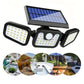 💡 ¡PROMO LIMITADA -52%! ☀️ Aplique Solar de Pared con 3 Cabezales y Sensor – 2400 mAh, LED Alta Luminosidad, Ángulo Ajustable, Resistente al Agua, Ideal Jardín y Garaje 🏠