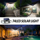 💡 ¡PROMO LIMITADA -52%! ☀️ Aplique Solar de Pared con 3 Cabezales y Sensor – 2400 mAh, LED Alta Luminosidad, Ángulo Ajustable, Resistente al Agua, Ideal Jardín y Garaje 🏠