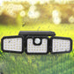 💡 ¡PROMO LIMITADA -52%! ☀️ Aplique Solar de Pared con 3 Cabezales y Sensor – 2400 mAh, LED Alta Luminosidad, Ángulo Ajustable, Resistente al Agua, Ideal Jardín y Garaje 🏠