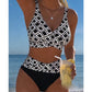 👙 Bikini de Dos Piezas con Talle Alto para Mujer 🌊