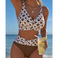 👙 Bikini de Dos Piezas con Talle Alto para Mujer 🌊