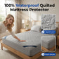 🥳OFERTA ESPECIAL 2026🥳 ¡50 % DE DESCUENTO!🛏️Protector de colchón acolchado e impermeable: evita los derrames y las manchas, y mantiene tu colchón como nuevo. Con bordes anchos para que no se mueva. ¡Duerme plácidamente! 😴✨