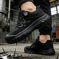 Zapatos de Seguridad con Puntera de Acero y Sistema de Cordones Rotatorio para Hombre