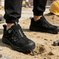 Zapatos de Seguridad con Puntera de Acero y Sistema de Cordones Rotatorio para Hombre