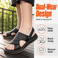 Sandalias de cuero para hombre: chanclas de doble uso para la playa y el aire libre