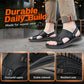 Sandalias de cuero para hombre: chanclas de doble uso para la playa y el aire libre