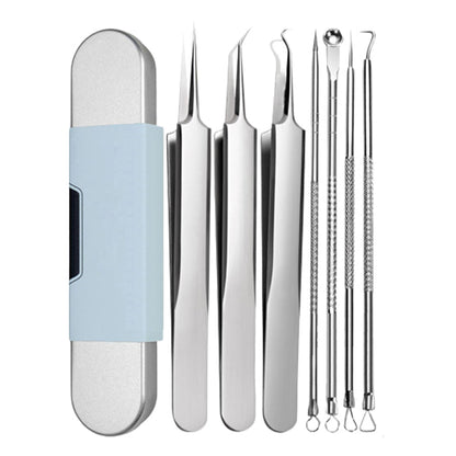 ✨🔧 ¡50% DESCUENTO! Kit de Acero Inoxidable para Eliminar Puntos Negros – Set Profesional de Cuidado de la Piel, Antioxidante y Estéril – Para una Limpieza Profunda y Eficaz ✨