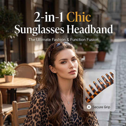 ⏳ ¡Oferta por tiempo limitado: 50% de descuento! ⏰ 🕶️☀️ Gafas de sol cuadradas creativas con marco tipo peine