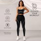 Conjunto de sujetador deportivo y leggings de gran elasticidad para mujer