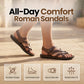 🌊Sandalias Romanas para Hombre - Suela Suave, Verano, Casual, Playa