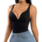 Body de color liso, transpirable y moldeador de la barriga