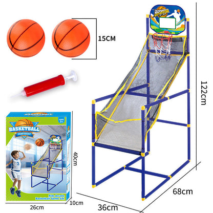 ⏰¡50 % DE DESCUENTO AHORA!⛹️Envío rápido 🚚💨Juego arcade de baloncesto para interior para niños con 4 pelotas🏀