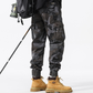🔥50% DE DESCUENTO🪖Pantalones Cargo Camuflaje para Hombre - Puños Elásticos, Multibolsillos, Casual y Outdoor