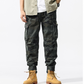 🔥50% DE DESCUENTO🪖Pantalones Cargo Camuflaje para Hombre - Puños Elásticos, Multibolsillos, Casual y Outdoor