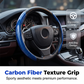 Funda para Volante de Fibra de Carbono Segmentada