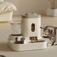 🐱 🍽️ Dispensador Automático 2 en 1 de Comida y Agua para Mascotas – Ideal para Perros, Gatos y Viajes 💧