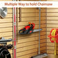 📢⏰ Soporte de Pared Resistente para Motosierra