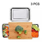 🔪 ¡50% DE DESCUENTO! 🥗 Tabla de cortar de madera con bandejas extraíbles – Recipientes integrados, resistente y compacta – Perfecta para cortar con precisión y servir fácilmente 🪵