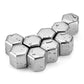 ❄️ Set de Cubitos de Hielo Hexagonales de Acero Inoxidable Reutilizables 🥃