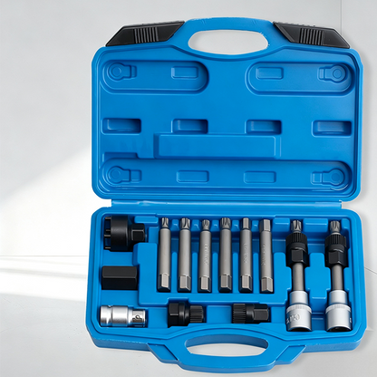 📢📢¡50% DE DESCUENTO!! ⏰ Kit de 13 Piezas para Extracción de Polea de Alternador