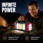 🔦 ¡50% DE DESCUENTO AHORA! 💡 Linterna Portátil Multifuncional – Potente LED, ABS Resistente y Perfecta para Toda Aventura ✨