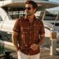 👔 📐 Camisa de Hombre con Estampado Geométrico de Corte Holgado – 2026 SALE — ¡Más de 36.200 vendidos!