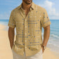 👔 📐 Camisa de Hombre con Estampado Geométrico de Corte Holgado – 2026 SALE — ¡Más de 36.200 vendidos!