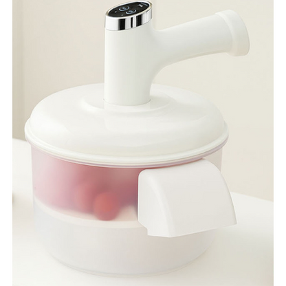 🍇 ¡50% DESCUENTO AHORA! Peladora Eléctrica de Frutas y Batidora – 2 en 1 Pelado y Batido Automático – Inalámbrica, Portátil y Fácil de Limpiar – Perfecta para Cocinar a Diario 🥄✨