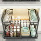 🛍️ 50% DESCUENTO – Estantería de Cocina Extensible – cajón deslizante, ahorra espacio y versátil para armarios, despensa y encimeras 🍳