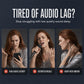 Auriculares Bluetooth Karaoke con Clip de Solapa Seguro