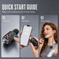 Auriculares Bluetooth Karaoke con Clip de Solapa Seguro