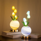 🌷 Lámpara Nocturna Elegante Ramo de Tulipanes
