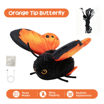 🦸🐱 Juguete Mariposa con Sensor Inteligente para Gatos – ¡50% DESCUENTO! Activado por Movimiento, Vuelo Realista y Diversión Interactiva 🔥✨