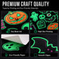 🎃💡 ¡Ilumina tu Look de Halloween! Tatuajes Temporales Fluorescentes que Brillan en la Oscuridad | Resistentes al Agua y Accesorios Divertidos para Fiestas