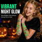 🎃💡 ¡Ilumina tu Look de Halloween! Tatuajes Temporales Fluorescentes que Brillan en la Oscuridad | Resistentes al Agua y Accesorios Divertidos para Fiestas