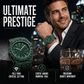 ✨ Reloj de Cuarzo de Lujo para Hombre – Brillante y Elegante. Resistente al Agua, Anti-Arañazos y Diseñado para Destacar. 😎⌚