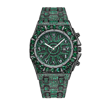 ✨ Reloj de Cuarzo de Lujo para Hombre – Brillante y Elegante. Resistente al Agua, Anti-Arañazos y Diseñado para Destacar. 😎⌚