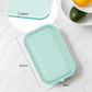 🍱 Fiambrera de Silicona Portátil Apta para Alimentos – Flexible, Hermética y Fácil de Limpiar – Ideal para Trabajo, Escuela y Viajes ✨