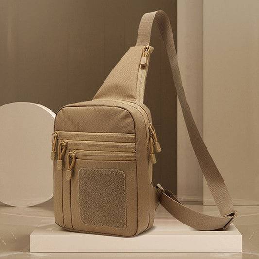 🎒 Bolso Cruzado Multifuncional Impermeable para Exteriores – Ligero, Cómodo y Versátil