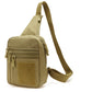 🎒 Bolso Cruzado Multifuncional Impermeable para Exteriores – Ligero, Cómodo y Versátil