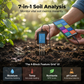 Medidor de Suelo USB 7 en 1 con App – Temperatura, Humedad, pH y Nutrientes en Tiempo Real