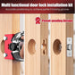 🔧✨ Kit Guía de Fresado para Cerraduras de Puertas de Madera – 3 Profundidades 1-3mm, Compatible 1-3/8" & 1-3/4", Fresados Limpios y Precisos – Bricolaje 🛠️