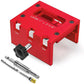 🔧✨ Kit Guía de Fresado para Cerraduras de Puertas de Madera – 3 Profundidades 1-3mm, Compatible 1-3/8" & 1-3/4", Fresados Limpios y Precisos – Bricolaje 🛠️
