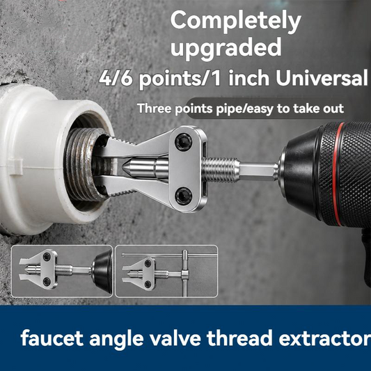 🏠 ¿Tubería atascada? Extráela sin romper ni un azulejo. Compatible con tuberías de 1/2" y 3/4"