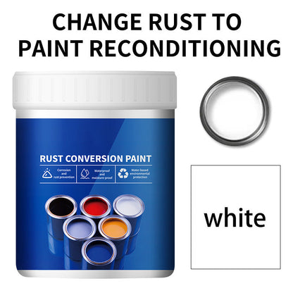 Pintura Convertidora de Óxido para Metal a Prueba de Intemperie – Fórmula al Agua No Tóxica· Convierte el Óxido en Capa Protectora· Barrera Resistente a la Intemperie