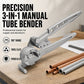 🎉 Oferta 2026 — ¡Más de 21.700 Vendidos! 🛠️ Dobladora de Tubos Manual 3 en 1 – Doblado de Precisión ✨