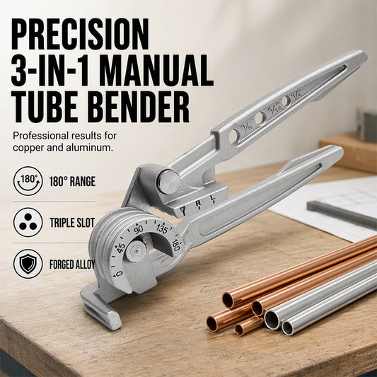 🎉 Oferta 2026 — ¡Más de 21.700 Vendidos! 🛠️ Dobladora de Tubos Manual 3 en 1 – Doblado de Precisión ✨
