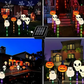 Luces de Estaca de Calabaza de Halloween Impermeables
