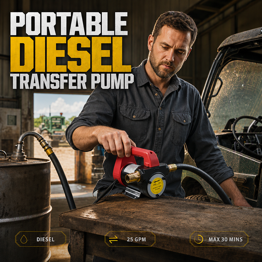 Bomba Transvase de Diésel Portátil