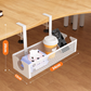🔌 ¡50% de descuento! Bandeja organizadora de cables bajo escritorio con abrazaderas